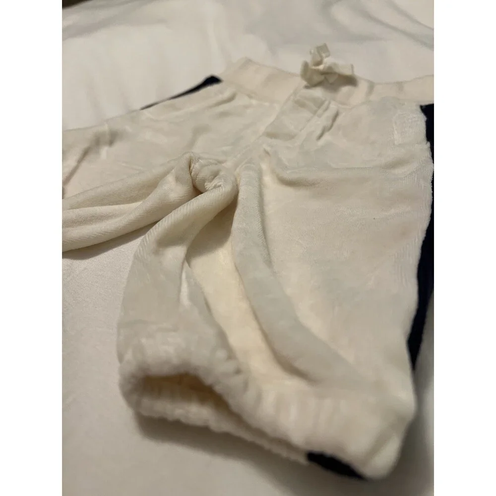 Ralph Lauren Infant Baby Cream Sweatpants Joggers 3M - 100% Cotton Luxury Comfy